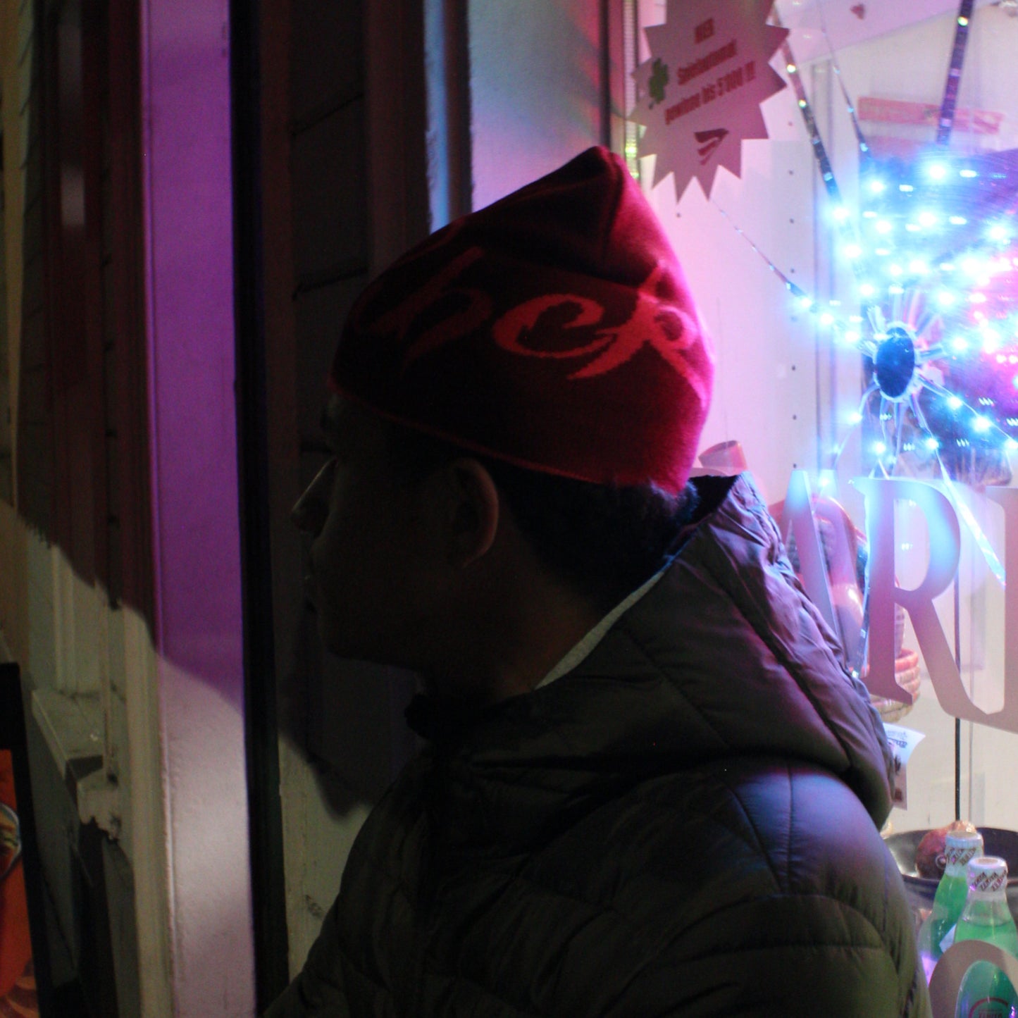 Dark red Beanie